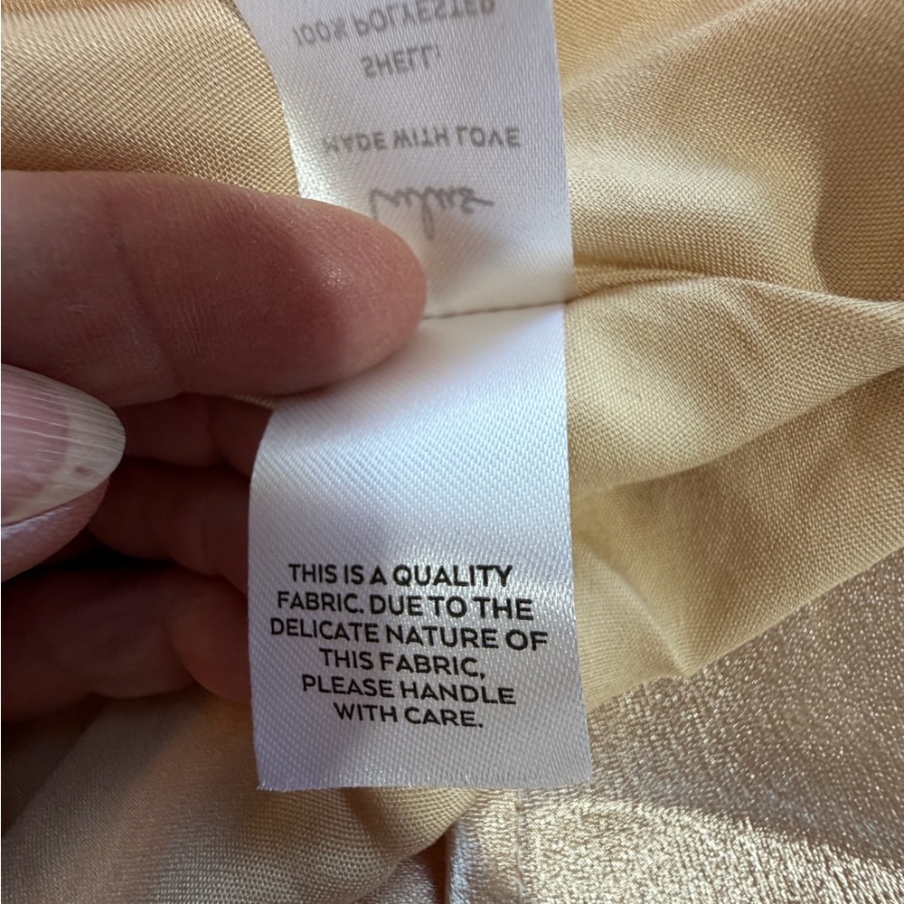 New Lulus Formal Dress champagne gold one shoulder size XXL - Picture 7 of 9
